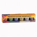 Hygloss Products Hygloss Products HYG37506-3 0.75 oz Glitter - 6 Per Pack - Pack of 3 HYG37506-3